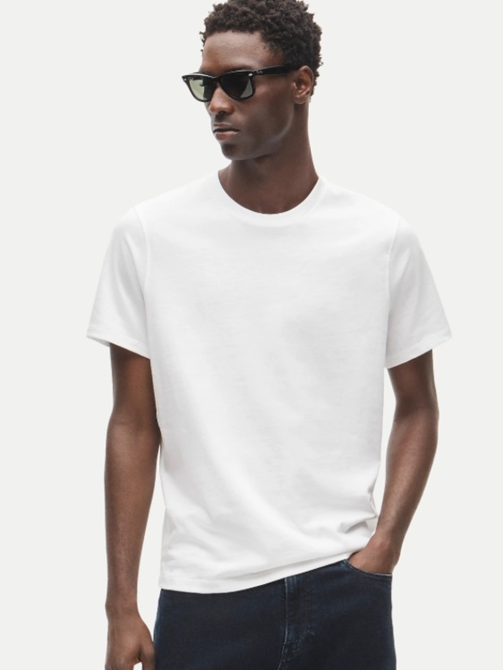 J crew white Pima cotton T-shirt
